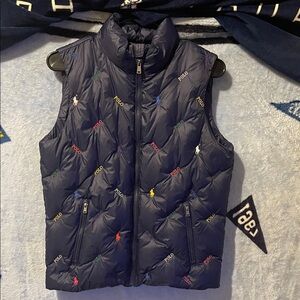 Polo by Ralph Lauren Navy Puffer Vest